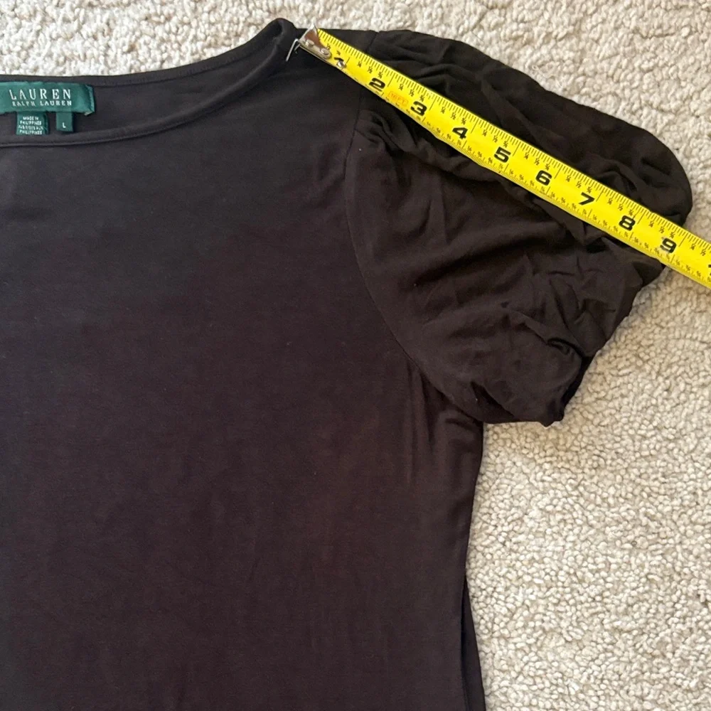 Ralph Lauren Dark Brown Blouse - Picture 6 of 6